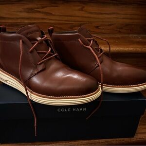 Cole Haan Men's ØriginalGrand Remastered Waterproof Chukka Boots